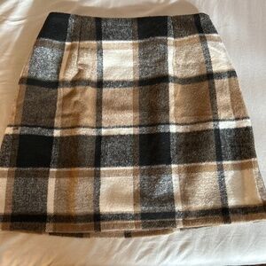 Plaid Skirt